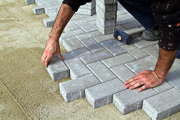 Permeable Paver Driveway in Redkey, IN